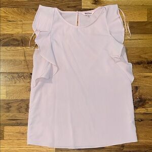 Juicy Couture Light Pink Ruffle Sleeve Blouse